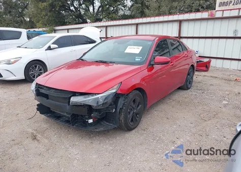 2022 Hyundai Elantra Sel z USA, uszkodzony, nr VIN 5NPLM4AG8NH066763